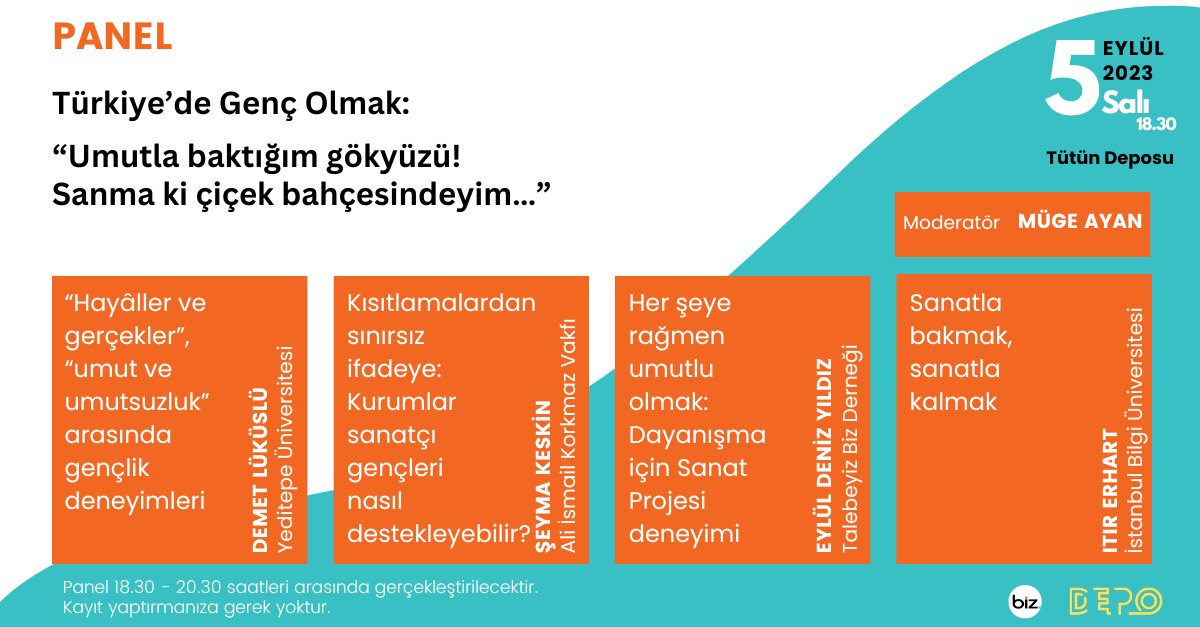 💬Türkiye’de genç olmak bıkmak, usanmak ama ses çıkaramamak demek. Bazen yalnız hissetmek, bazen aslında hiç de yalnız olmadığının farkına varmak demek.