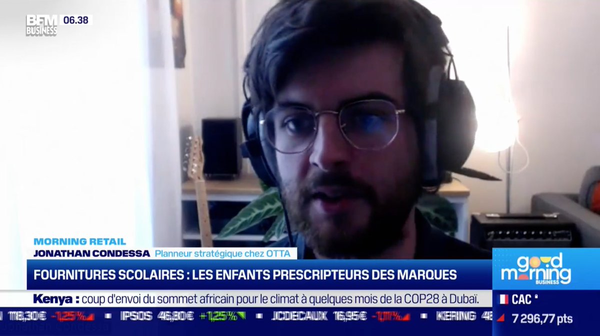 "Fournitures scolaires, les enfants prescripteurs des marques", c'est le sujet influence marketing du jour dans Morning Retail avec <a href="/evajcqt/">Eva Jacquot</a> et <a href="/Tinky_III/">Jonathan</a> sur <a href="/bfmbusiness/">BFM Business</a> bfmtv.com/economie/repla… #influencemarketing