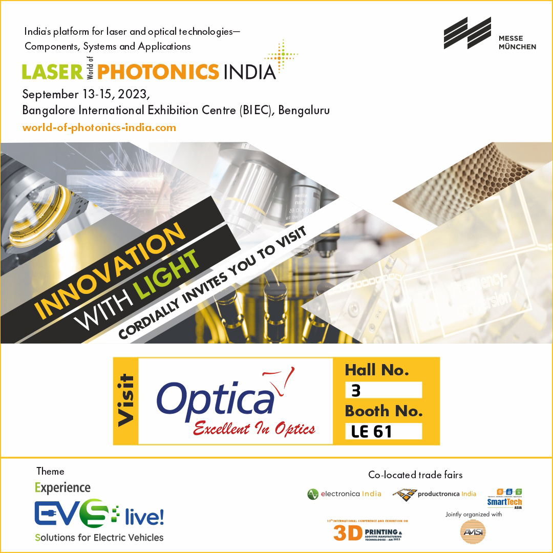 Optics and Allied Engineering Pvt. Ltd.(Optica) optics_india Twitter