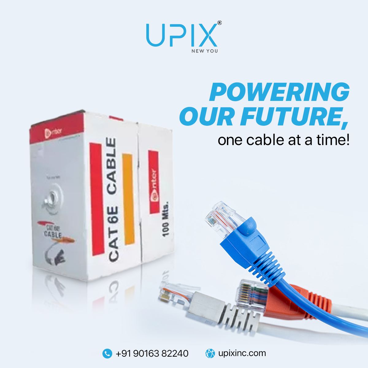 Find Faster, smoother, and more reliable connections with CAT6E cable. Check out the Upix Electronics Stores now!
.
#poojaelectronics #cat6e #electronicitems #ExpertRepairs #WeFixItAll #ElectricalSafety #TrustedRepairs #qualityservice #ElectronicsSpecialist #PowerUp