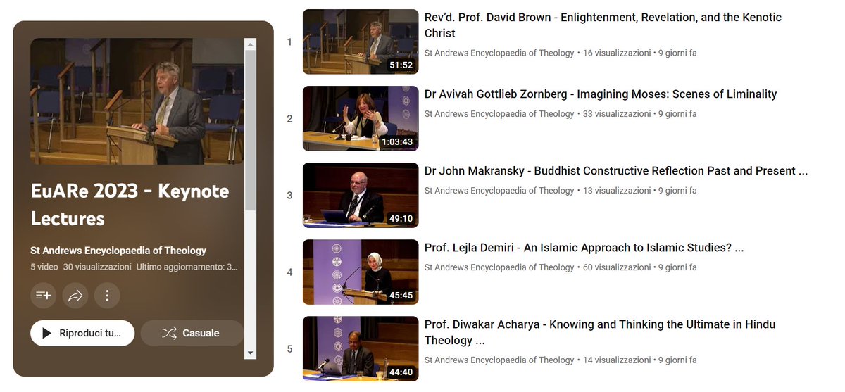 eu_are's tweet image. 🆕📽️The #keynoteLectures from #EuARe2023 on &apos;Religion from the Inside&apos; are now available online. 
Don&apos;t miss out on insights from Prof. David Brown, Dr. Avivah Gottlieb Zornberg, Prof. Diwakar Acharya, Dr. John Makransky, and Prof. Lejla Demiri.  
➡️bit.ly/45WjIlK