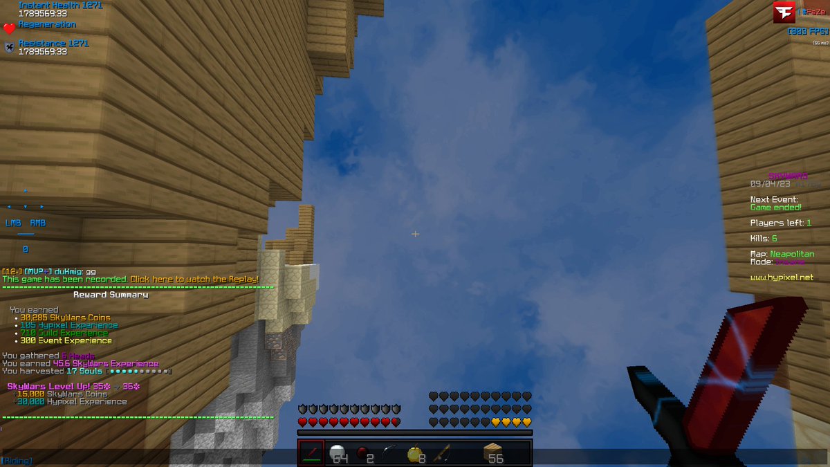 RealRandomJedi's tweet photo. 🚀🎮 Level 36 achieved in SkyWars on Hypixel! 🌟✨ Congrats to RandomJedi for ascending to new heights in the pixelated skies of Minecraft! 🚁💥 Keep soaring and slaying, Jedi! 💪🔥 #Minecraft #SkyWars #HypixelGaming #LevelUp #RandomJediGaming 🎉🎮🚁 https://t.co/ZiBJHwJXYN