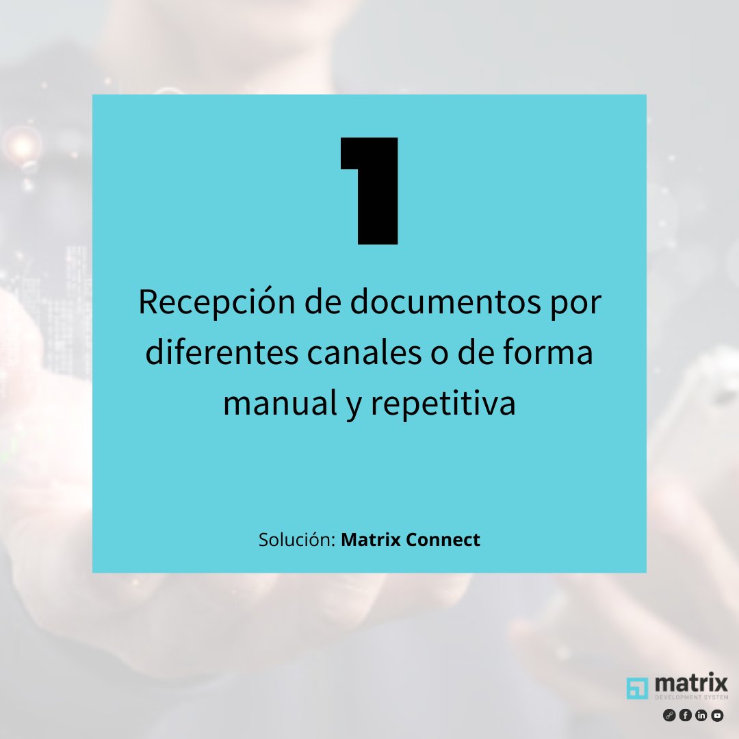 DifsAutoForm's tweet image. 1. Con #MatrixConnect centralizas toda la comunicación y envío de documentos con tus clientes en un solo portal. 📩