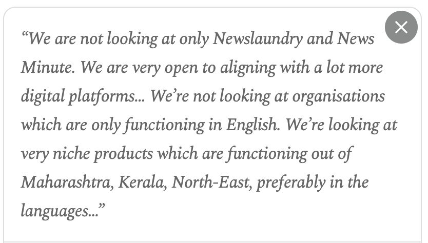 RohanV's tweet photo. On the RePivot podcast, listen to @jayantsriram and @nkanekal speaking to @vmvignesh about the what it was like building @thenewsminute and what the 'alliance' with @newslaundry will actually look like: https://t.co/zExdComf0w https://t.co/jPAtyngDUz