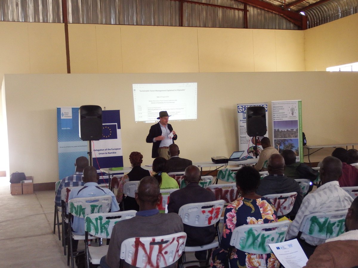 The NSFM Project held a public dialogue on August 29, 2023, to discuss its videos on Sustainable Forest Management. The videos were made in Rukwangali, a local language in Kavango West region. The videos covered 8 topics on SFM, based on the fact sheets produced by the project.