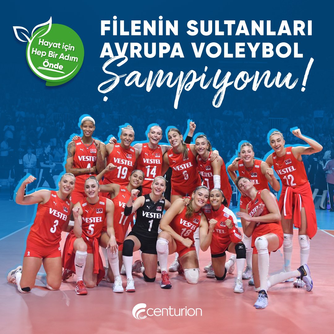 2023 CEV Avrupa Voleybol Şampiyonu A Milli Kadın Voleybol Takımımızı kutluyoruz.
Tebrikler #FileninSultanları ! 🇹🇷