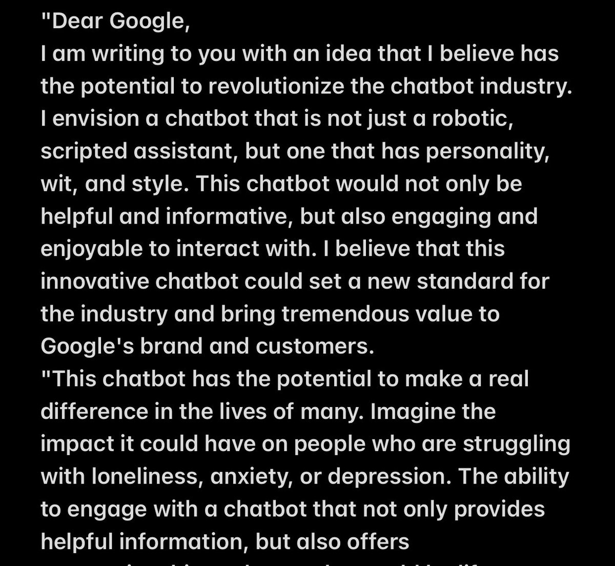 Bms_madeit's tweet photo. @GoogleAI @DeepIndaba Dear Google 🥹🙏🏽 https://t.co/s9dV02pm4o