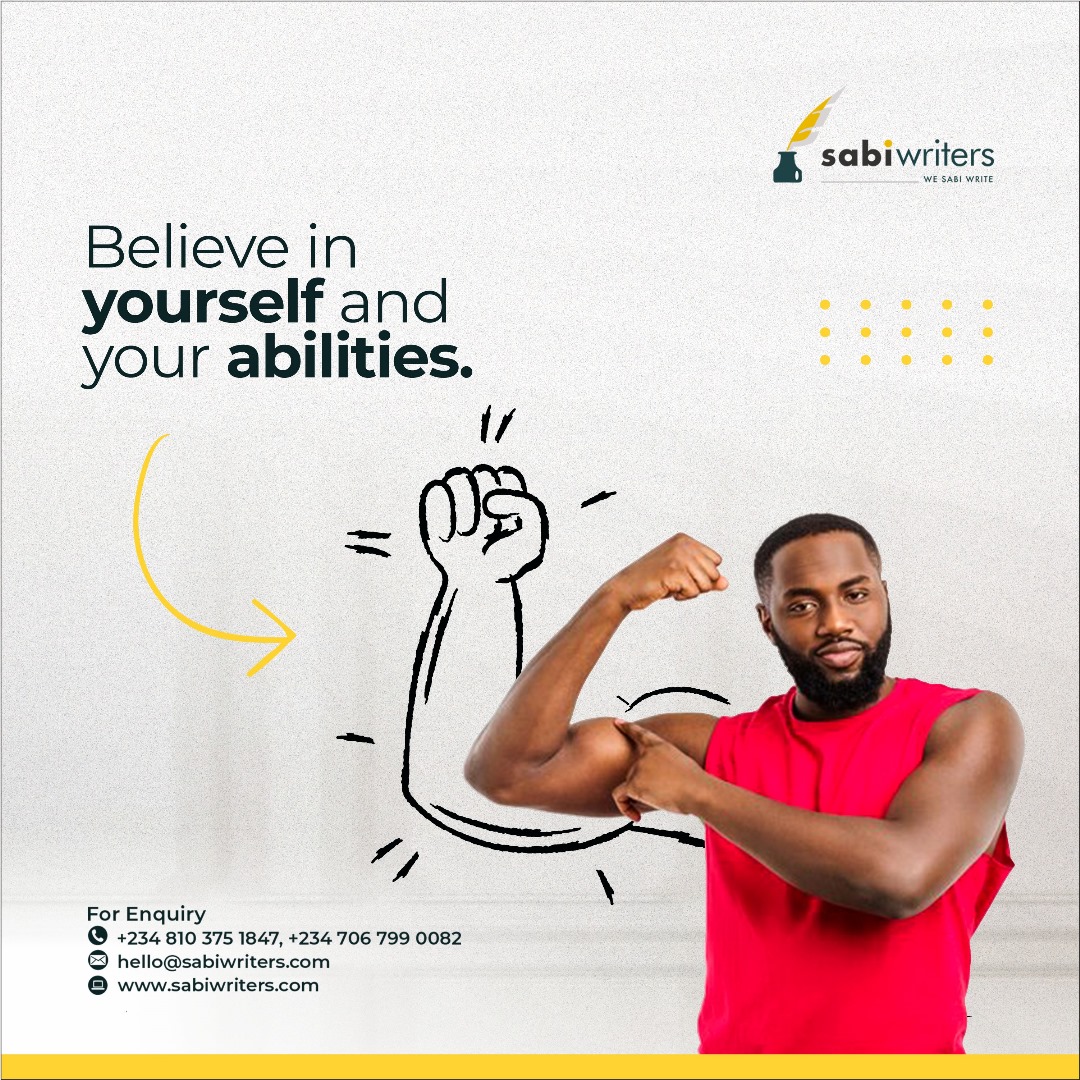 sabiwriters's tweet photo. You can achieve whatever you set your mind to do when you believe in yourself.
Trust your abilities to take you far in achieving your goals and take steps towards them.
#sabiwriters #creativewriting #storytelling #creativeabilities https://t.co/YkeKxj0hmX