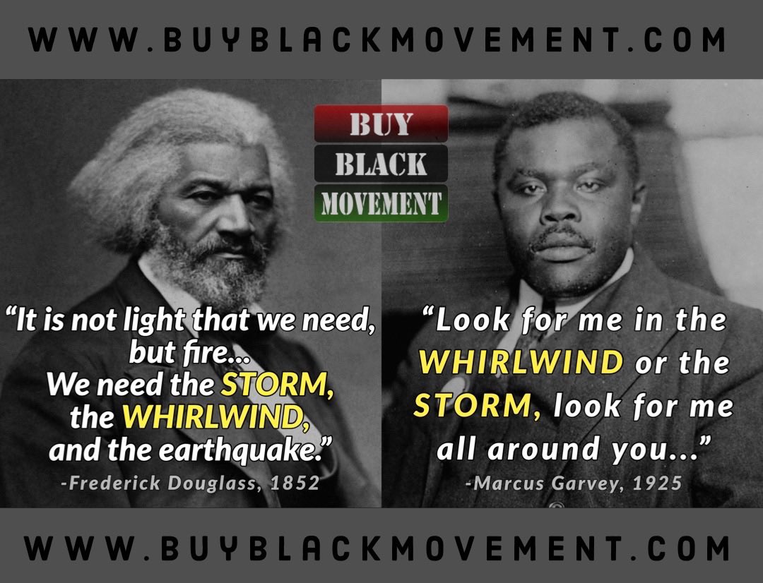 🤔Coincidence?

❤️🖤💚Brought to you by BuyBlackMovement.com

#blackhistory #frederickdouglass #marcusgarvey #blackmen #blackman #strongblackman #blackfirst #blackexcellence #melanin #africa #african

Photos used are posted under Fair Use