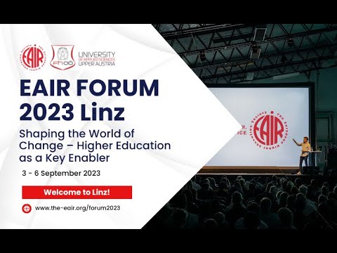 Join us for our official Forum opening and keynote with Harvard's Manja Klemenčič now!

buff.ly/3PqZvz7 

#EAIR2023 #Forum #HigherEducation
