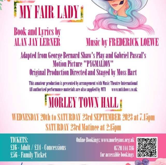 We have now completed our first full run through of My Fair Lady and it's coming together really well and looks like it'll be an awesome show!