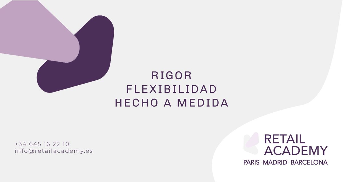 ¿Conoces nuestra academia de #formación ? #RetailAcademy es una experiencia educativa diseñada específicamente para retailers.

No hay mejor formación que aquella originada por  las propias personas que vienen del reclutamiento y que saben, justamente, aquello que necesitas.