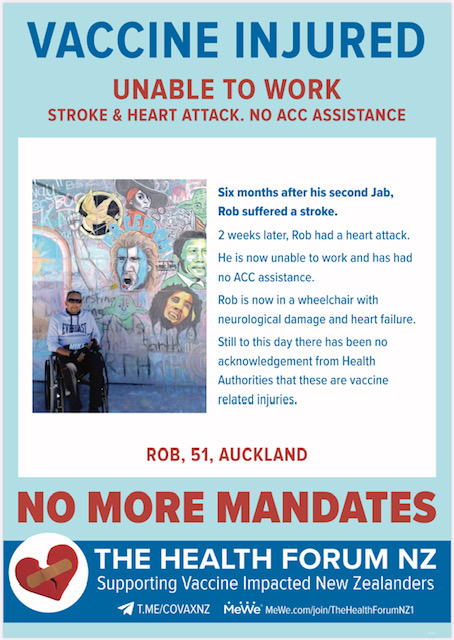 HopeRising19's tweet photo. THERE WAS NO CHOICE... 

My full time job is The Health Forum NZ

It is a voluntary organisation supporting covid vaccine injured New Zealanders

and

those whose lives were irrevocably changed through mandates.

I am used to being at the coalface of trauma.

Yesterday the Prime Minister of NZ, @chrishipkins stated, with a smile on his face...

That no New Zealanders were FORCED to take the covid injections.  Rather they chose to.

In the 2 years of working alongside literally 1000s of vaccine injured; vaccine bereaved; and mandate traumatised...

I have never been as TRIGGERED as I feel today. 

I cannot begin to imagine the pain, grief and anger that so many Kiwi's are feeling tonight.

@chrishipkins as the supposedly caring "In It For Us" leader of our once peaceful country...

I urge you to please go and read just some of the 100s of stories of injury, despair and loss, reported to our website.

In particular read those under the Parliamentary Submission tab.

There was NO CHOICE

New Zealanders with pre existing medical conditions were declined medical exemptions and faced potential vaccine induced serious injury or death.... or unemployment.

New Zealanders with letters from Medical Specialists requesting exemptions, were declined exemptions.

New Zealanders who took the injection willingly and then experienced a Serious Adverse Event with their first dose; were declined exemptions.  They faced further injury or death....or unemployment.

Teens were mandated in order to keep their lives...their friendship groups; their ability to attend higher educational facilities; sit their driving licence; keep their afterschool job.

100s of once healthy Kiwi teens now live with chronic heart damage 2 years on from their "safe and effective" mandated injections. 

There was no evidence that the #pfizer injection prevented transmission.... Pfizer never tested for it. 

This was quickly evidenced in "real time" as unvaccinated Kiwi's were locked out of life, and the vaccinated gathered at weddings and mass events....and came away with massive "super spreader" multi people infections. 

What have 1000s of New Zealanders lost through mandates?

Sanity
Mental health
Physical health
Jobs
Professions
Mana
Respect
TRUST
Money
Homes
Family
Marriages
Parents
Friendships
Hope

and so much more.

There was NO freely made choice following an Informed Consent process with a trusted medical professional, and a personalised risk/benefit analysis.

Instead there was force; coercion; bribery; threats...

and the complete destruction of trust in Government, authority and the entire medical system. 

The repercussions will live on for generations. 

#nz #mrna #pfizer #mandates #covidvaccines #vaccineinjuries