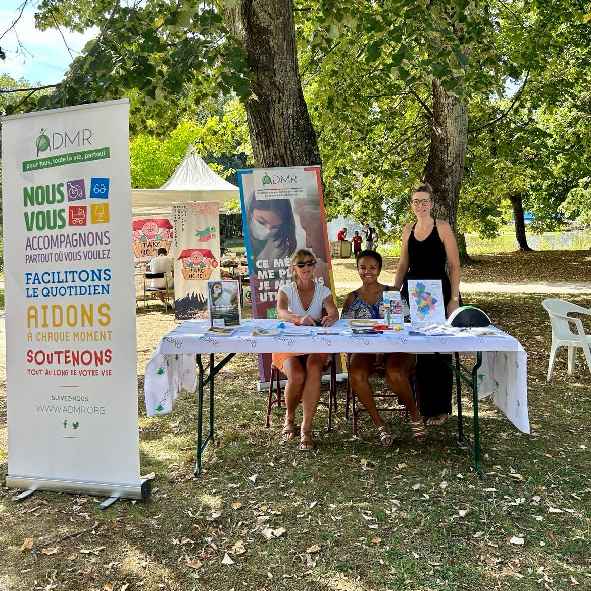 ADMRduJura's tweet image. Retour en images sur notre participation aux #Forums des #associations de Dole et de Lons-le-Saunier qui ont eu lieu ce week-end... 
Merci à nos #bénévoles et #salariés pour la tenue des stands #ADMR ! 🙂