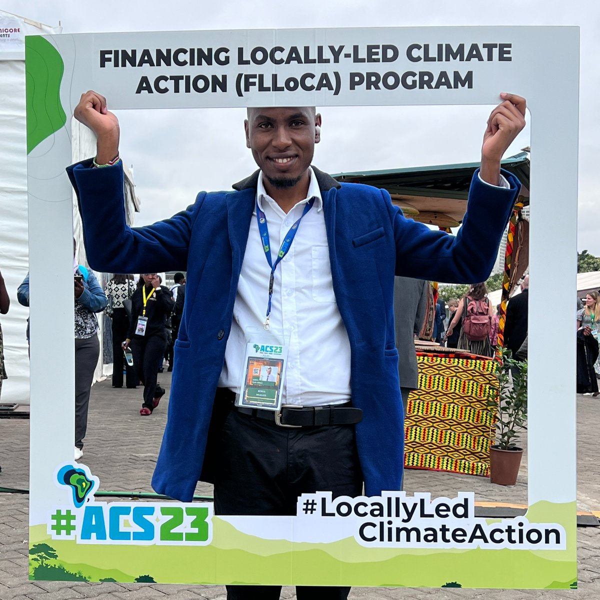 climate_ke's tweet photo. All smiles at #AfricaClimateSummit23 ahead of the County Climate Resilience Investment Grant launch this afternoon. 

📍Kenya House, KICC. 

#LocallyLedClimateAction #FLLoCA

@WorldBankKenya @Environment_Ke @NLinKenya @denm @GermanyinKenya @SwedeninKE @KenyaGovernors https://t.co/s78il4gBJI