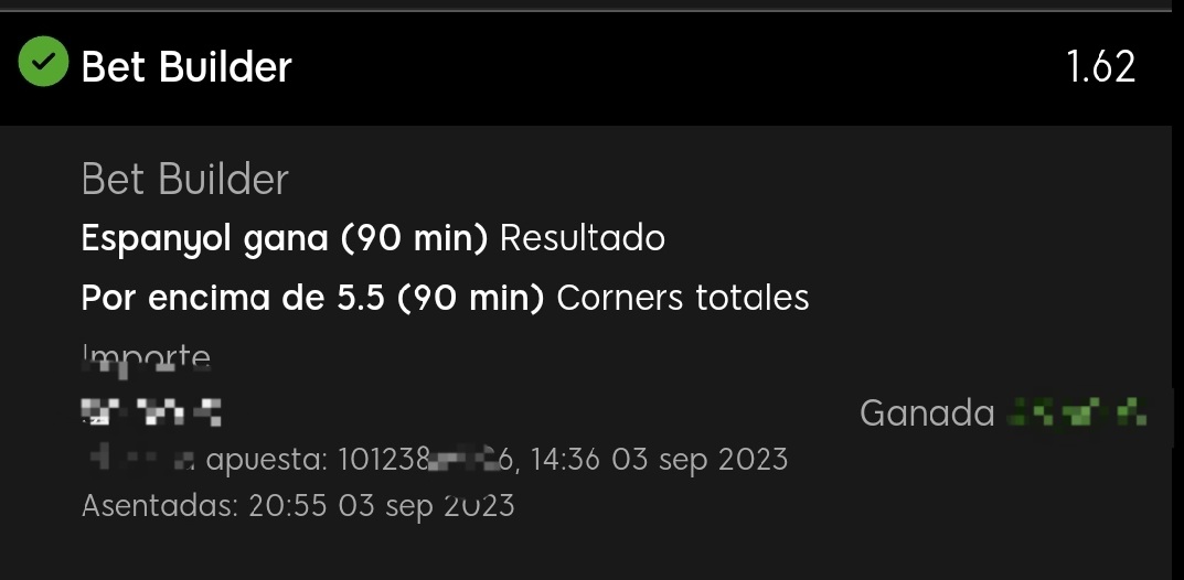 Rob7_oficial's tweet image. Hemos vuelto por la puerta grande, este es el resumen de hoy domingo en nuestro canal gratuito, os invito en que entráis y formeis parte de esta gran familia.
👉 Cuota 15 ✅️
👉 Cuota 3.14 ✅️
👉 Cuota 1.63 ✅️

t.me/+EavXf_Em4cQ0M…

#apuestas #free #rob7