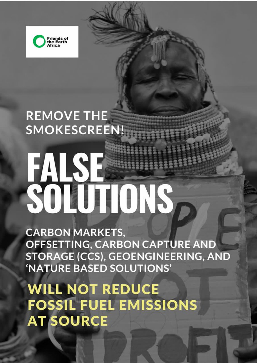 Everything Geoengineering is falsehood....stop distracting Africa from real climate action. 

Africa shouldn't be tricked into another wave of colonization with this drive for carbon credits/markets
<a href="/afri_tap/">AfriTAP</a> <a href="/ETC_Group/">ETC Group</a> <a href="/EcoHomef/">Health of Mother Earth</a> <a href="/FoEint/">Friends of the Earth International</a>