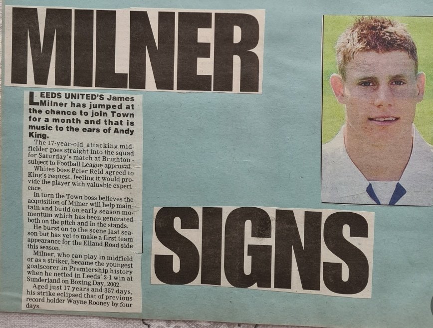 dphunt88's tweet photo. Thursday 4th September 2003:

#STFC transfer news to bring you, as manager Andy King bolsters his squad ahead of Saturday's trip to the Withdean to play Brighton.

Jerel Ifil returns for his second loan spell from Watford. And very exciting business, James Milner in from Leeds! https://t.co/bBLdccGGxe