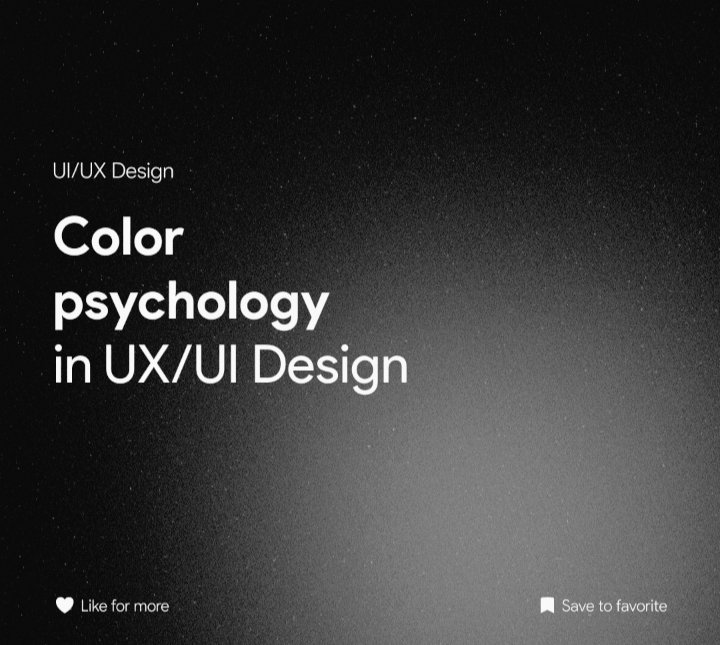 Color is the most essential aspect of Design, learn more about Color psychology in UX/UI Design ✅🎨

Thread 🧵