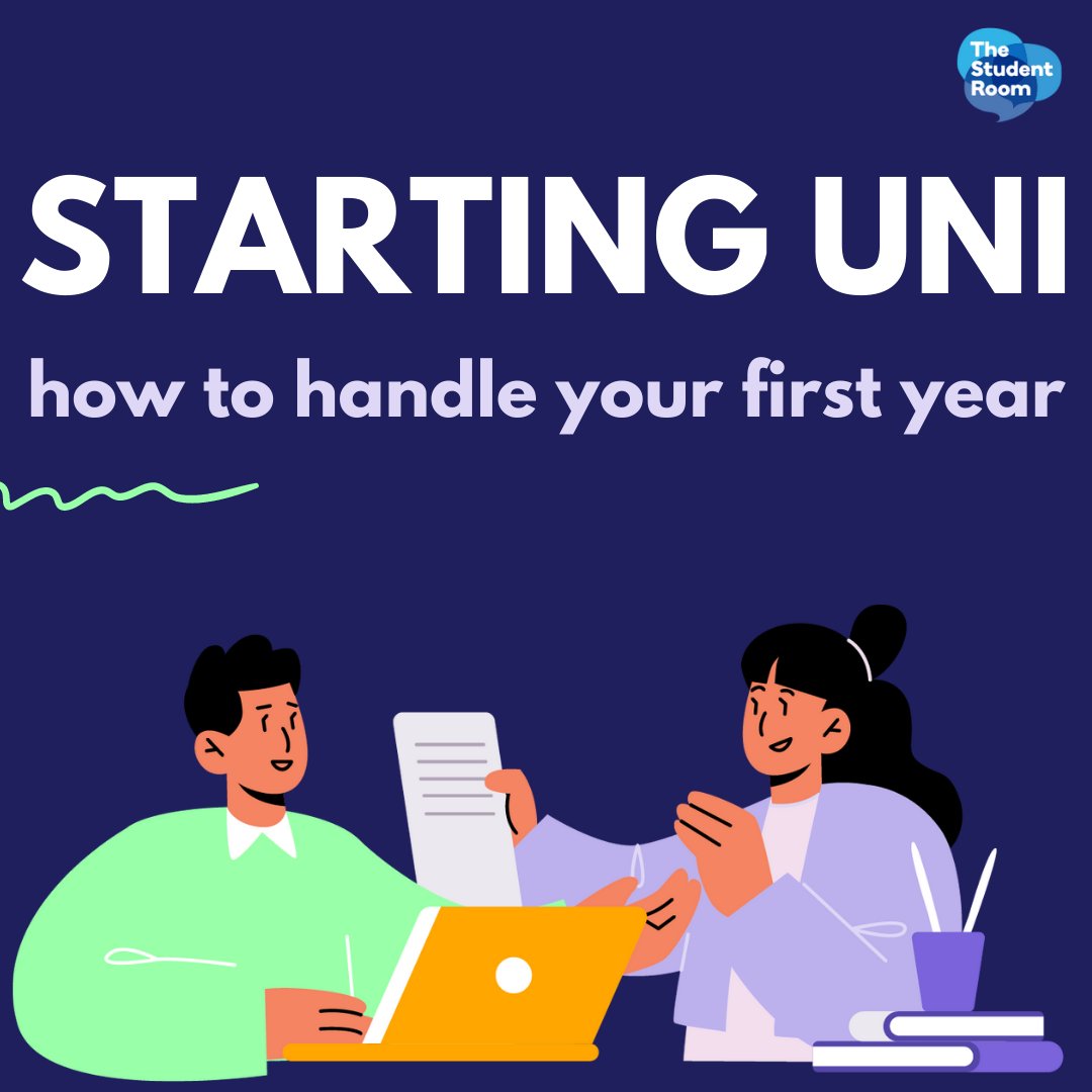 thestudentroom's tweet image. Starting university will probably be your first time being completely independent, so there’s plenty to prepare for 🎓

But you’ve come to the right place – here&apos;s our guide on getting to grips with your first year at uni ➡️ bit.ly/44rCsrY

#Freshers2023 #TheStudentRoom