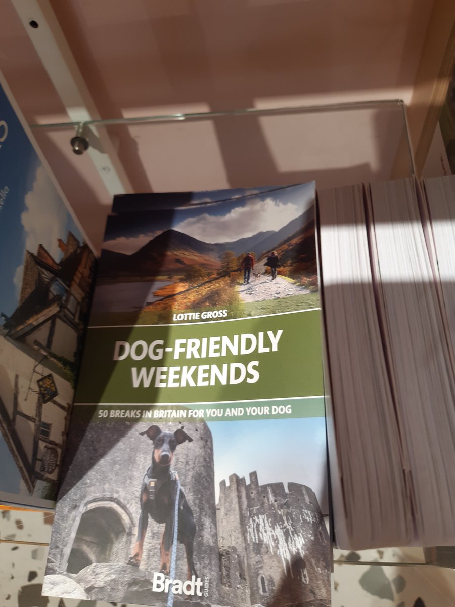 Lovely to see @lottiecgross Dog-Friendly travel guide in Oliver Bonas in Harrogate while I was having a mooch this weekend!