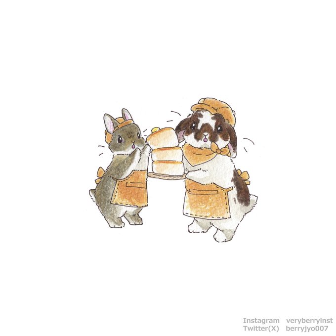 「animal pancake」 illustration images(Latest)