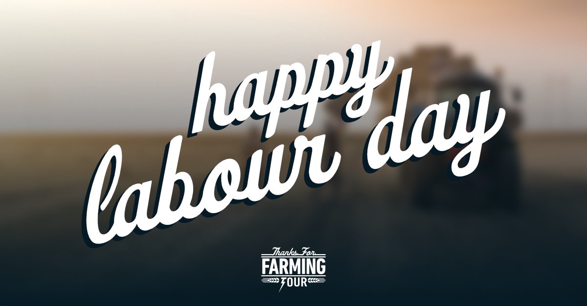 Today, we're celebrating farmers for the hard work, and dedication, you put into feeding the world. Your efforts drive progress and make a difference - thank you! #LabourDay #TFFT23