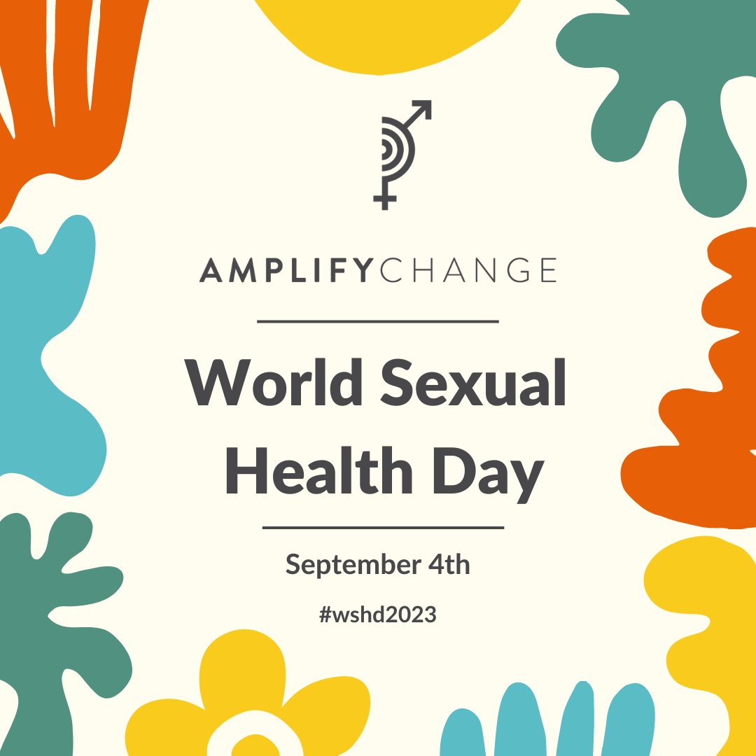 For World Sexual Health Day #wshd2023, AmplifyChange is thrilled to be mainstreaming The Pleasure Principles into our practice and supporting civil society organisations integrating #pleasure into their #SRHR advocacy work. 💪 
(🧵1/4)
