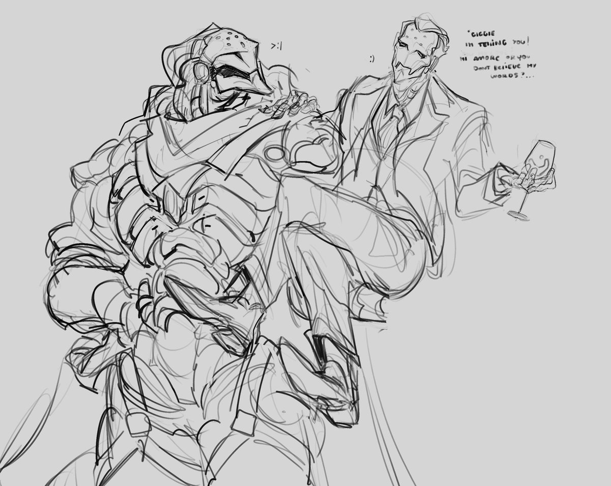 F0rshiii's tweet image. Some old #Rammax sketch...cause brainrot Is brainrotting