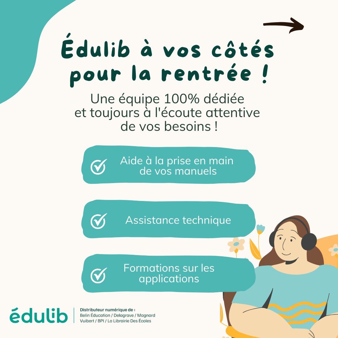 EdulibFR's tweet photo. La rentrée est là ! Édulib vous accompagne tout au long de cette nouvelle année. Que cette année soit pleine de réussites et de découvertes pour chacun. 💪 

#Rentrée2023 #BonneRentrée #NouvelleAnnéeScolaire #Édulib https://t.co/NasqgoFzlP