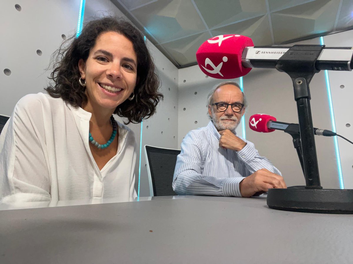 Esther Rodríguez y Sebastián Celestino, investigadores de <a href="/CTarteso/">Construyendo Tarteso</a>, del <a href="/IAM_CSIC/">Instituto de Arqueología-Mérida (IAM-CSIC)</a>, esta mañana en Canal Extremadura Radio

Los investigadores visitan el programa 'Primera hora' por su reciente Medalla de Extremadura

➡Programa lunes 4 a las 9:30h: canalextremadura.es/programas/prim…