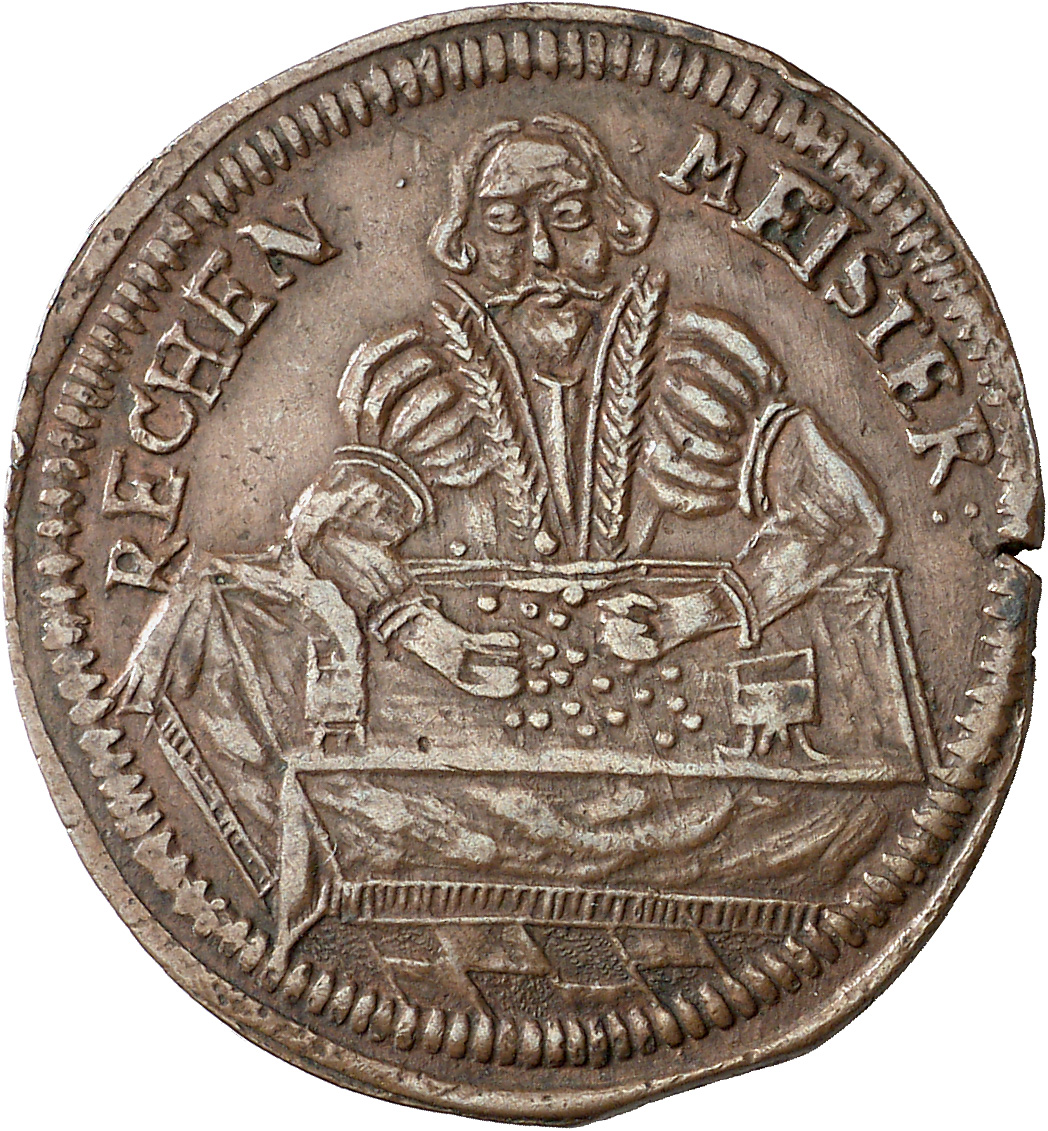 gn_redaktion's tweet photo. Fast so detailreich wie ein Kupferstich, aber nur 30 mm groß: 

Dieser #Rechenpfennig von 1690 war kein #Geld, sondern wurde zum #Rechnen auf der Linie verwendet. 

Ausgabe 330 der #GN (November) bringt mehr zum Thema sowie Stücke aus archäologischen Grabungen in #Nürnberg. https://t.co/8YVMh7yyRT