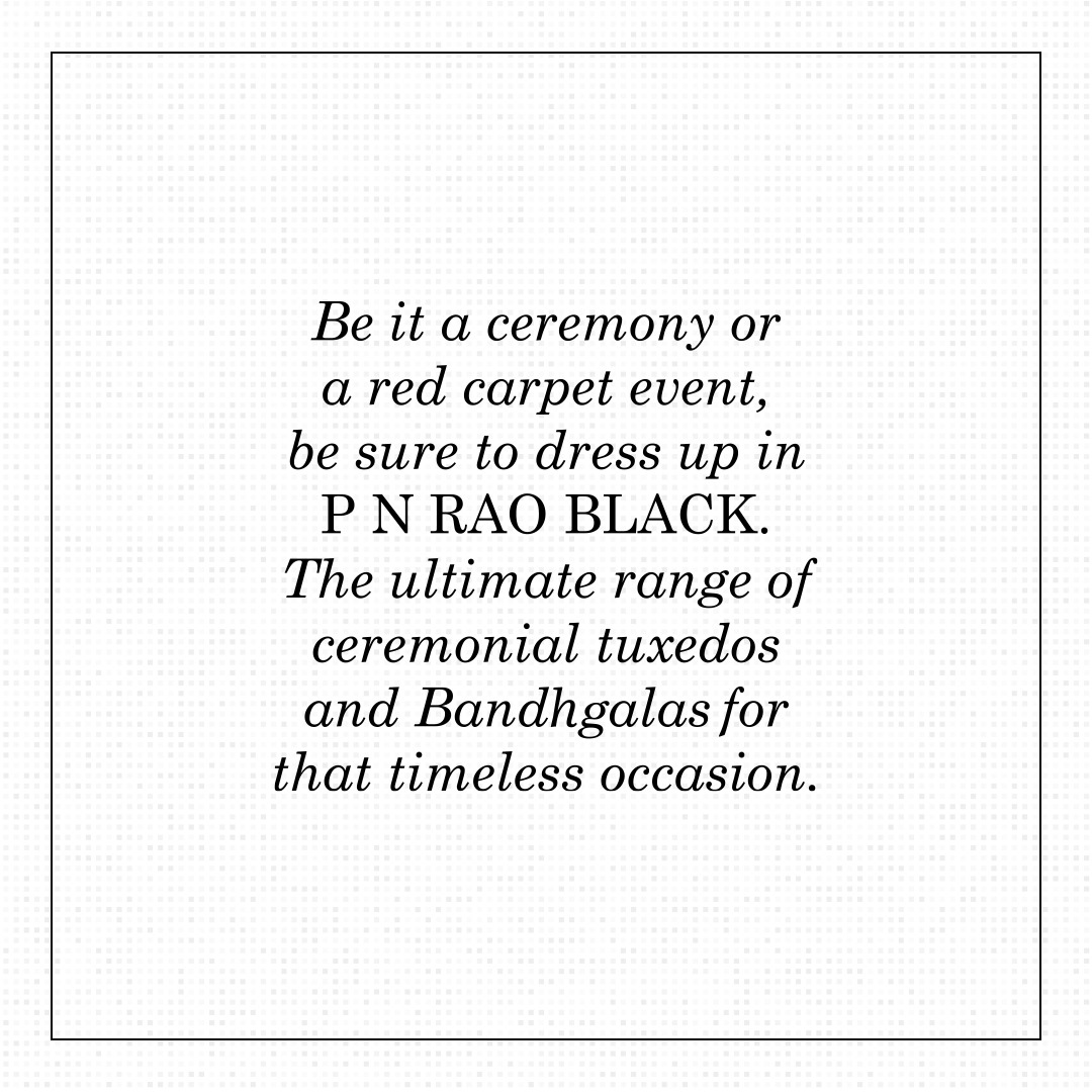 P N Rao Suits tweet media