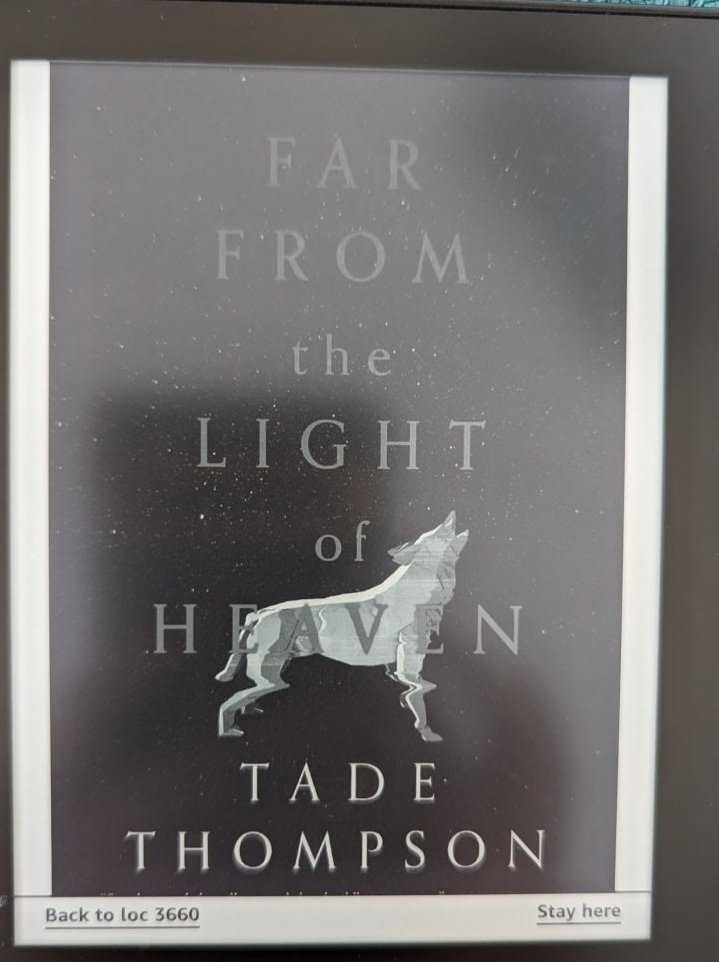 14. Far from the light of heaven, Tade Thompson. A murder mystery set inside a spacecraft, the ultimate closed room whodunnit. Not all parts of it were equally suspenseful. Fast-paced read. 353 pgs.

#SciFiSeptember #readtheworld #nigerianauthor #scifi