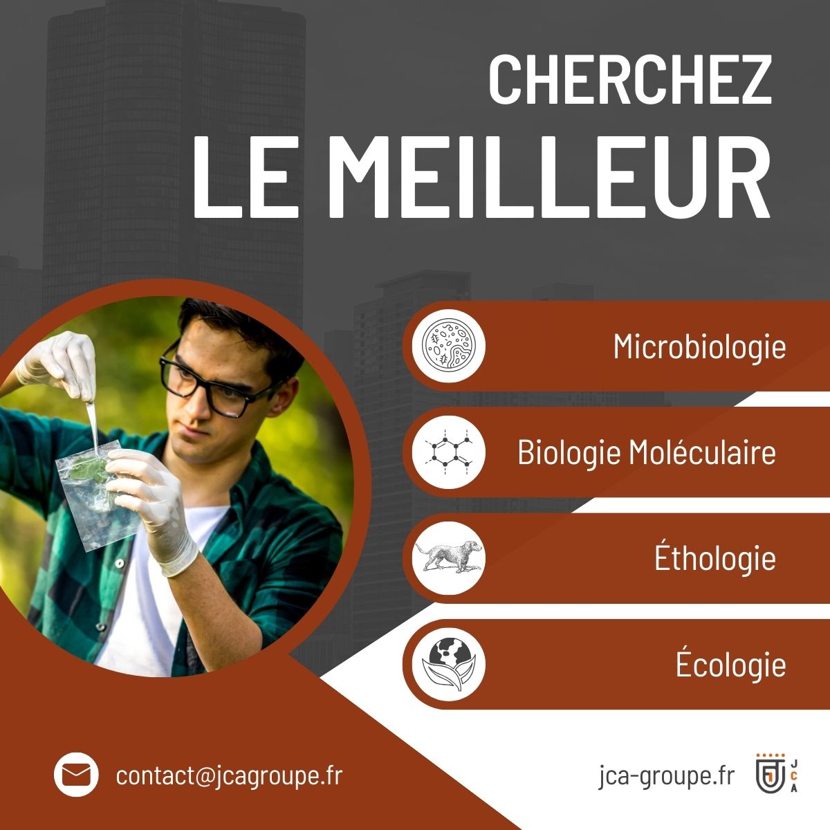 AssociesJeunes's tweet photo. 💡Collaborez avec des experts chez JCA, la première coopérative scientifique française. 

Les experts JCA se tiennent à votre disposition pour la réalisation de vos projets:  https://t.co/lMlWbukGJa

#Microbiologie #BiologieMoléculaire #Ethologie #Ecologie https://t.co/dBge9mQQ2O