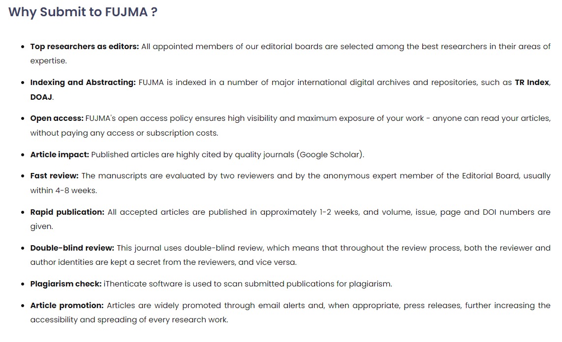journalfujma's tweet photo. Why Submit to FUJMA ✍️📚📊

Discover a world of new researches with FUJMA! 🌍🔍

https://t.co/sCWODVbzBI

@fusta1707 https://t.co/PXycpwpvyK