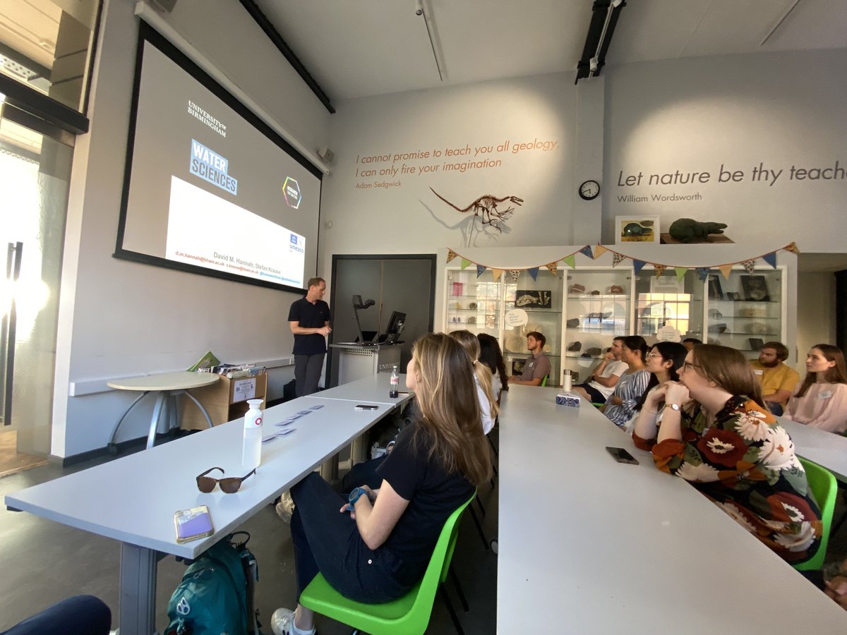 stefankrauseh2o's tweet photo. ⁦@freshwaterflows⁩ welcoming 25 early career researchers to the 14th Catchment Science Symposium, led by Jeff McDonnell, with ⁦@IljavM⁩ ⁦@jan_seibert⁩ ⁦@TetzlaffEcoHyd⁩ Chris Soulsby, ⁦@Hydro_Schneidi⁩ ⁦@bIGIdeas_UoB⁩ ⁦@LES_UniBham⁩ https://t.co/bslGj4xC6w