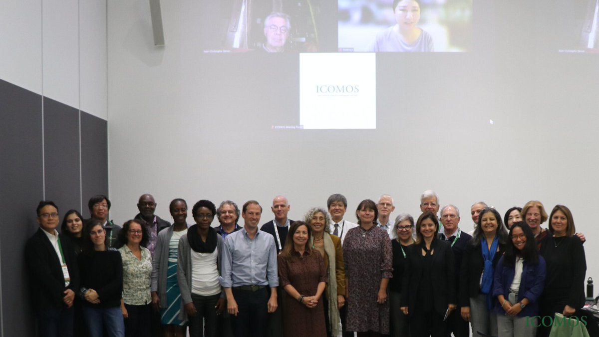 .ICOMOS warmly thanks outgoing Board members (2020-2023) for their outstanding work during the last three years 👏

⏰Stay tuned for the announcement of the new ICOMOS Board on September 8, 2023!