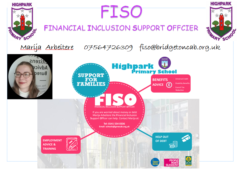 Meet Marija.  Marija is our Financial Inclusion Officer and will be delivering workshops at Highpark to help with Benefit Entitlements, Disabilities, Debts, Energy, Housing, Employment and Food Bank information. Workshop information coming soon. <a href="/FISO_Bridgeton/">FISO_BridgetonCAB</a>  <a href="/jen_mackenzie05/">Mrs MacKenzie</a>
