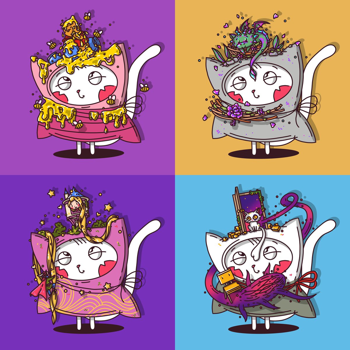 lazzzy00cat's tweet image. 🫳✨🛸✨☝️✨🐸

Cat in Pillow😸
1/1 handmade✍️
19/93 on primary👀
Grab yours now🥰
0.007🔗 @opensea

opensea.io/collection/cat…

🍯✨🐉✨👩✨🚪

CiPO🐱
1/1 hand drawn✍️
1/14 on primary👀
Grab yours now🥰
0.015🔗 @opensea

opensea.io/collection/cat…

#nft #openseanft #nftcommunity 🫶