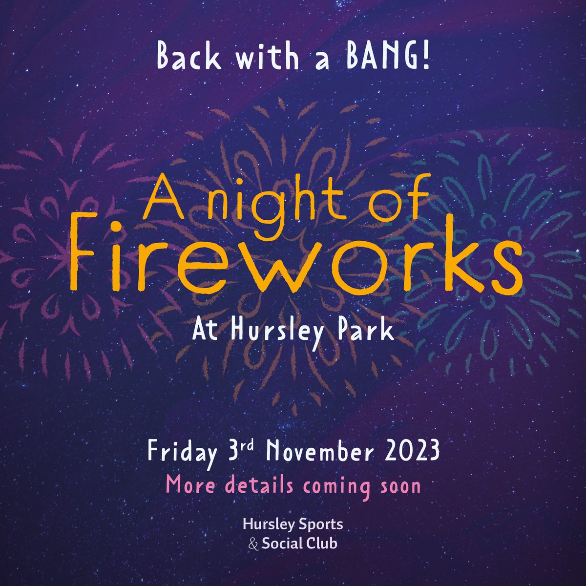 HursleyFirework's tweet photo. Save the Date! More details coming soon https://t.co/UxaRdkG6Gl