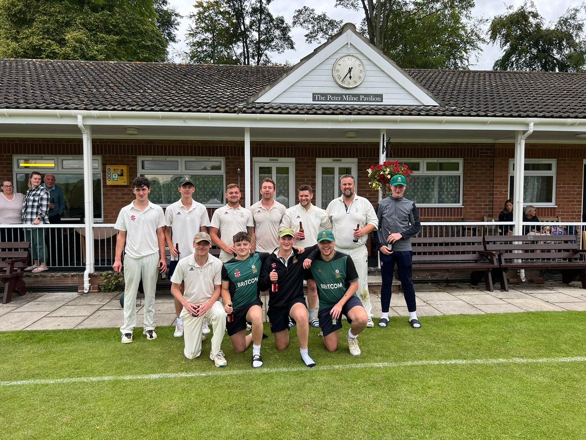 Congratulations to the 1st X1 of Britcom International sponsored <a href="/LondesboroPCC/">Londesborough park</a>  who capped a fantastic season by securing promotion and the YPL North Div 1 East title with 2 games to spare 👍. Well done to all involved !