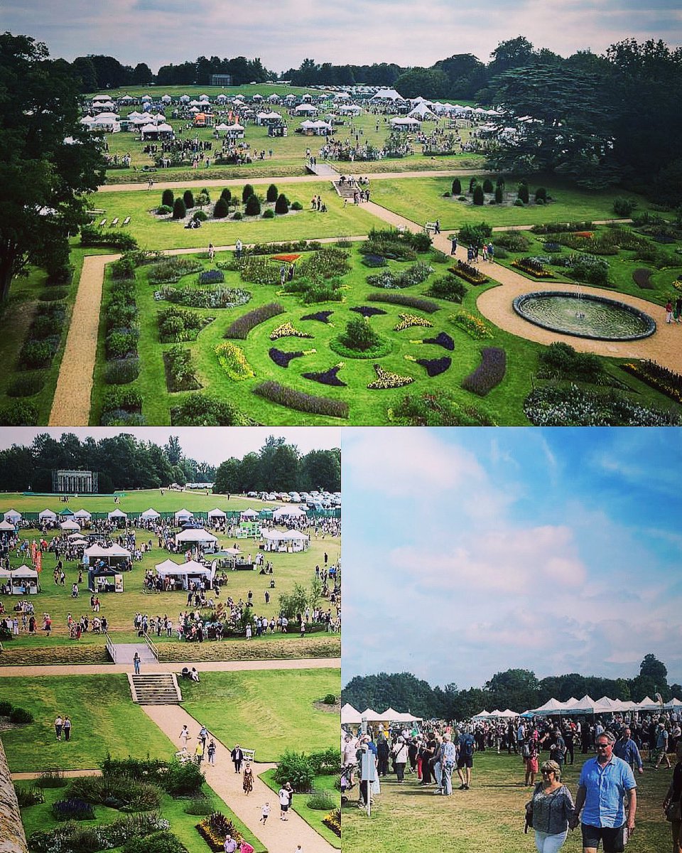 KRMSafety's tweet photo. BBC Gardeners World Autumn Fair in the beautiful surroundings of Audley End House &amp; Gardens! 💐🌷🌹🌻🌺🌸
Great event and stunning weather, can't really ask for much more 😜
#KRMsafetymanagent #healthandsafety #horticulture #bbcgardenersworld #audleyend #audleyendhouseandgardens https://t.co/2kJPjWB9Mw