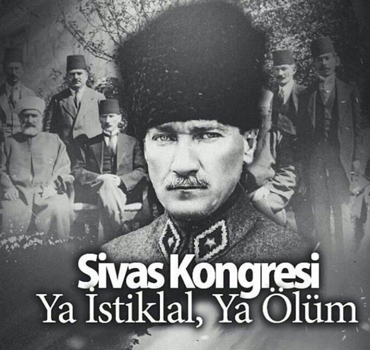 Kurtuluş Savaşı'nın en önemli kongrelerinden biri olan, Bağımsızlığımızın ve  Cumhuriyetimizin temelinin atıldığı, manda ve himaye'nin reddedildiği Sivas Kongresi'nin 104.yılı kutlu olsun! ”Milli sınırları içinde vatan bölünmez bir bütündür, parçalanamaz” #SivasKongresi