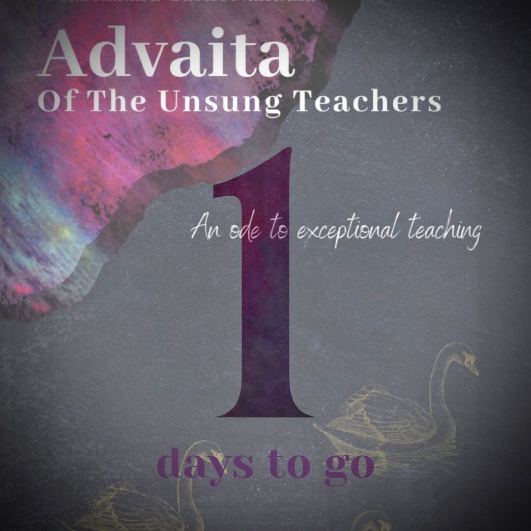 RIEDU_'s tweet photo. 1 Day to Go! 🚀
Coming out tomorrow!!
Embark on a journey to uncover the essence of exceptional teaching with 'Advaita of the Unsung Teachers' by @RIEDU_.
Join us on this enlightening path! ✨
#BookLaunch #RIEDUniverse #RIEDU #ComingSoon https://t.co/NK0f3PPM6Z