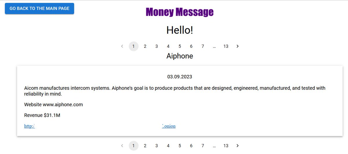 FalconFeedsio's tweet photo. Money Message #ransomware group has added 3 new victims to their #darkweb portal.
- Aiphone Corporation 🇺🇸
- Estes Design and Manufacturing Inc 🇺🇸
- Riverside Logistics Services 🇺🇸
#USA
#MoneyMessage #deepweb #databreach #cyberattack https://t.co/NektyqizfT