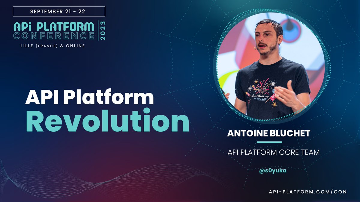 s0yuka's tweet image. My talk at #APIPlatformCon is online! The event happens in 20 days, on-site and offline ! Get a spot api-platform.com/con/2023/ !