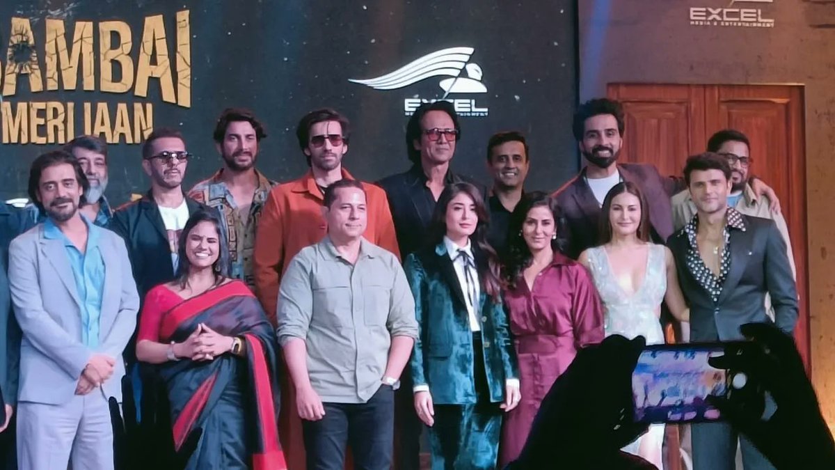 iwmbuzz's tweet image. Trailer Launch of Bambai Meri Jaan 

#Bambaimerijaan #PrimeVideo

@kaykaymenon02 @avinashtiw85
@Kritika_Kamra @nivedita_be
 @AmyraDastur93 #SaurabhSachdeva @jitin0804
 #NawabShah @VivanBhathena
 @ShivPanditt @lakshyakochhar
 @iamSKPalwal @ShujaatSaudagar
 @RensilDSilva…