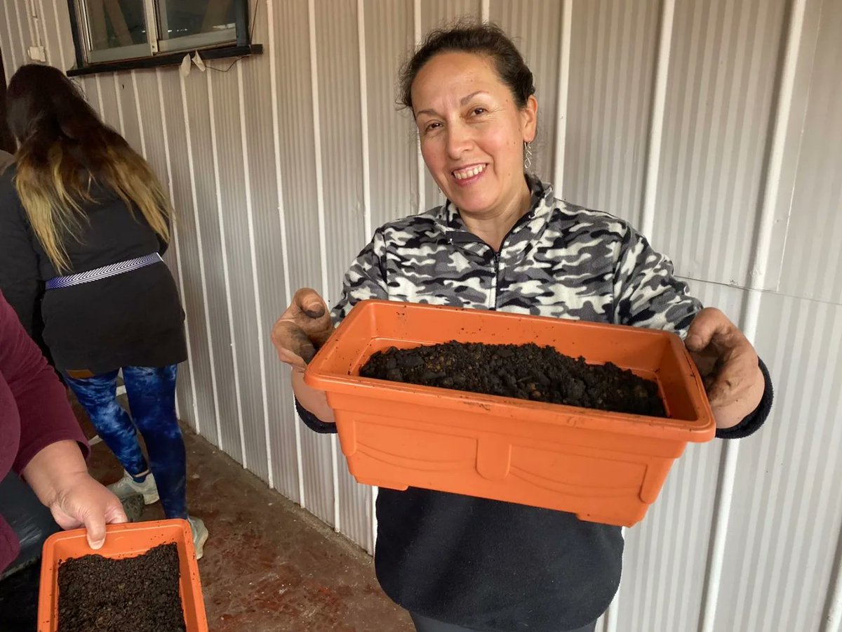 mi_estacion's tweet photo. 👉 Este sábado se realizó la segunda sesión del taller de #JardineríaDomiciliaria 🌼, donde las usuarias comenzaron a trabajar la tierra para sembrar y realizaron mezclas de sustratos. En la ocasión, también conocieron qué es un jardín de macetas.

@barrios8va
@canetemuni https://t.co/BP5yJAwcjA