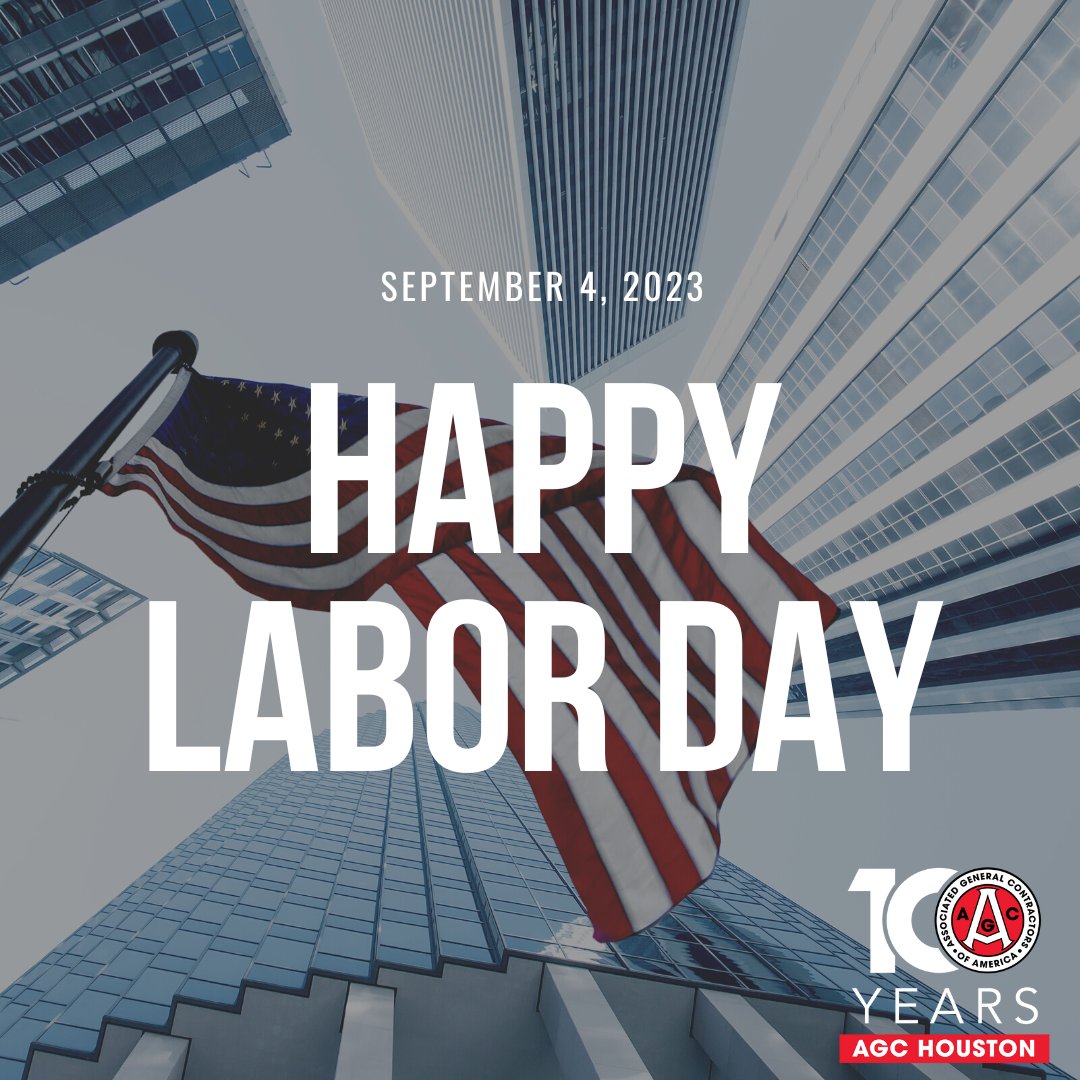Happy Labor Day! Today, we celebrate the hard work, dedication, and contributions of all the amazing individuals who keep our world and industry moving forward.
